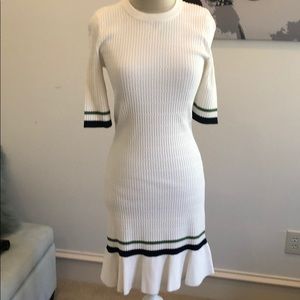 VERONICA BEARD woman’s cream knit dress: SMALL